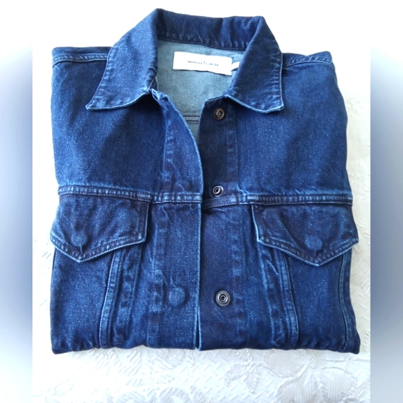 "NWOT" Marques' Almeida Designer Denim Jacket - Picture 3 of 16